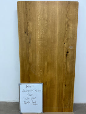 MARTA | Tisch aus Eiche | 200 x 100 x 3 cm | B59 Lagerbestand image 5