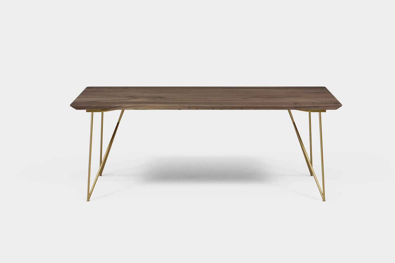 Tischplatte | Nussbaum | 160 x 80 x 3 cm | B96 Lagerbestand