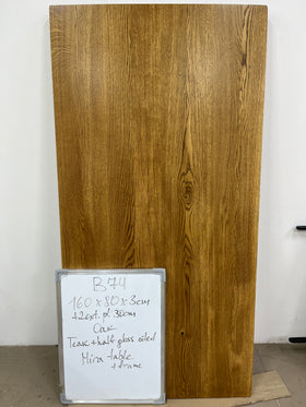 MARTA S | Ausziehbarer Tisch aus Eiche | 160 - 220 x 80 x 3 cm | B74 Lagerbestand image 5