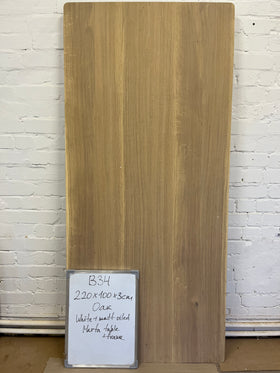 MARTA | Tisch aus Eiche | 220 x 100 x 3 cm | B34 Lagerbestand image 5