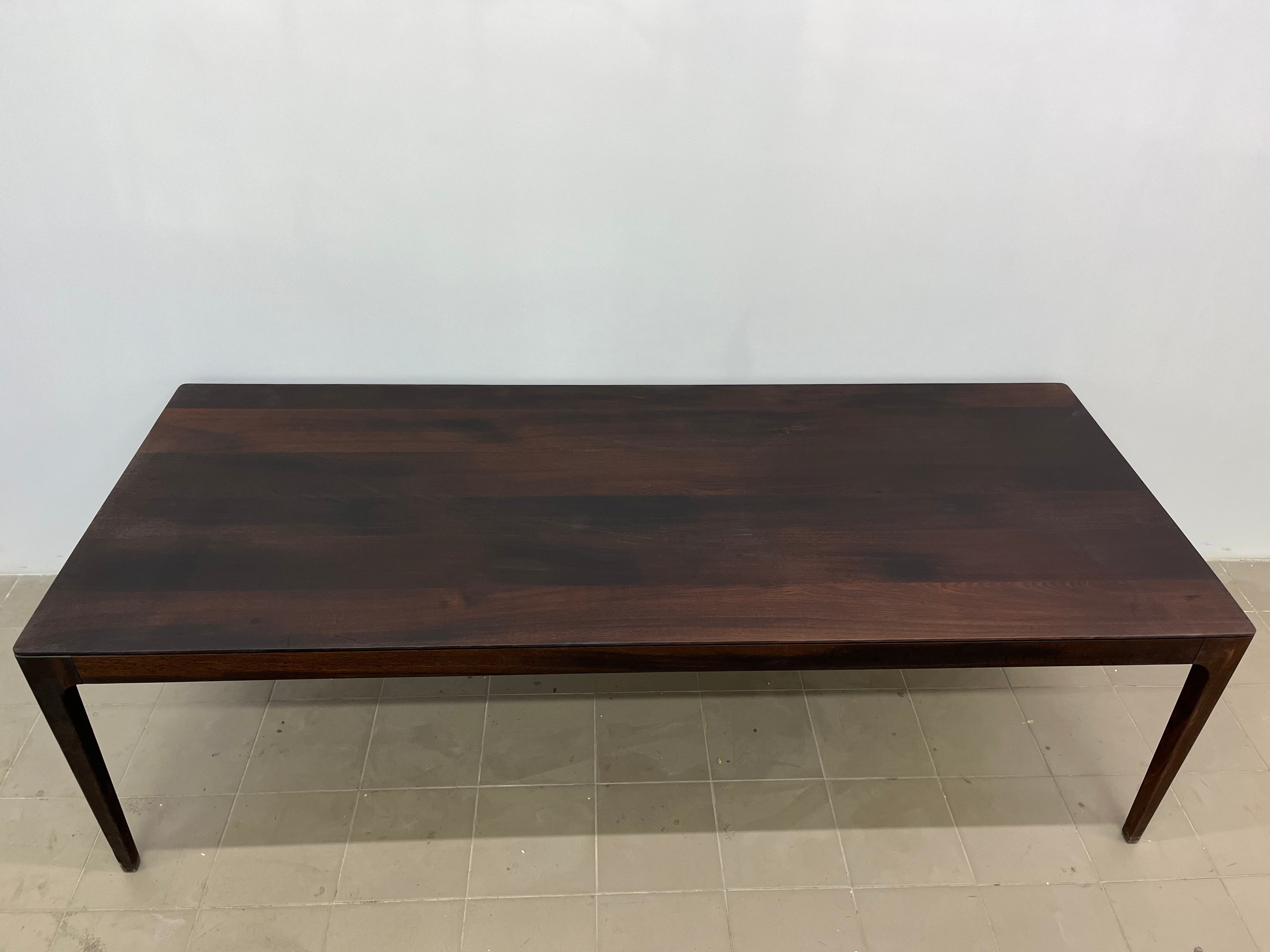 CAROLINA | Tisch aus geräucherter Eiche | 250 x 100 x 2 cm | B42 Lagerbestand