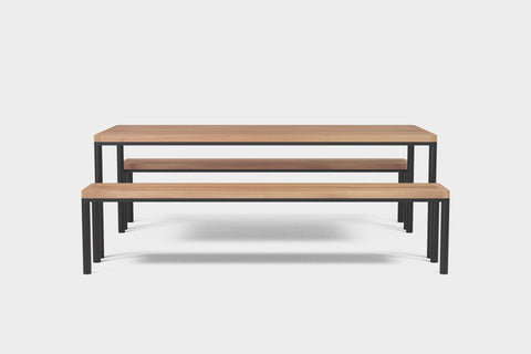 FRANKIE | Outdoor Essgruppe aus Eiche