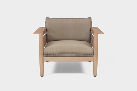 LULU | Outdoor Loungesessel aus Eiche