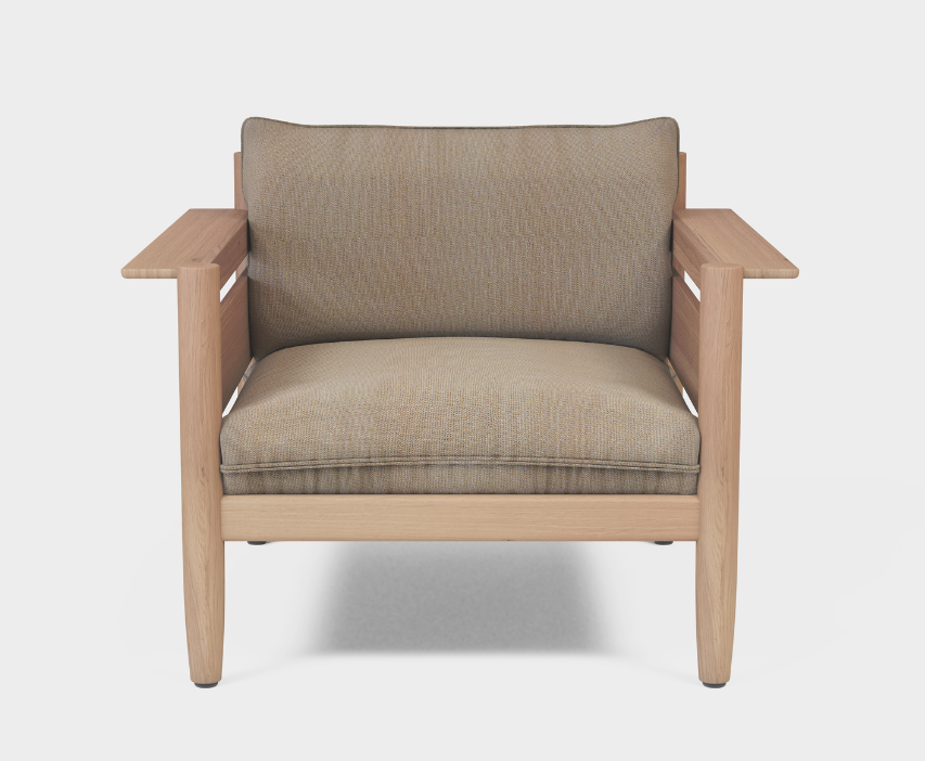 UV- und wasserbeständige Kissen mit schnelltrocknendem Schaumstoff.