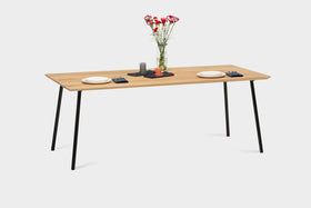 MARTA | Tisch aus Eiche | 240 x 100 x 3 cm | B76 Lagerbestand image 2