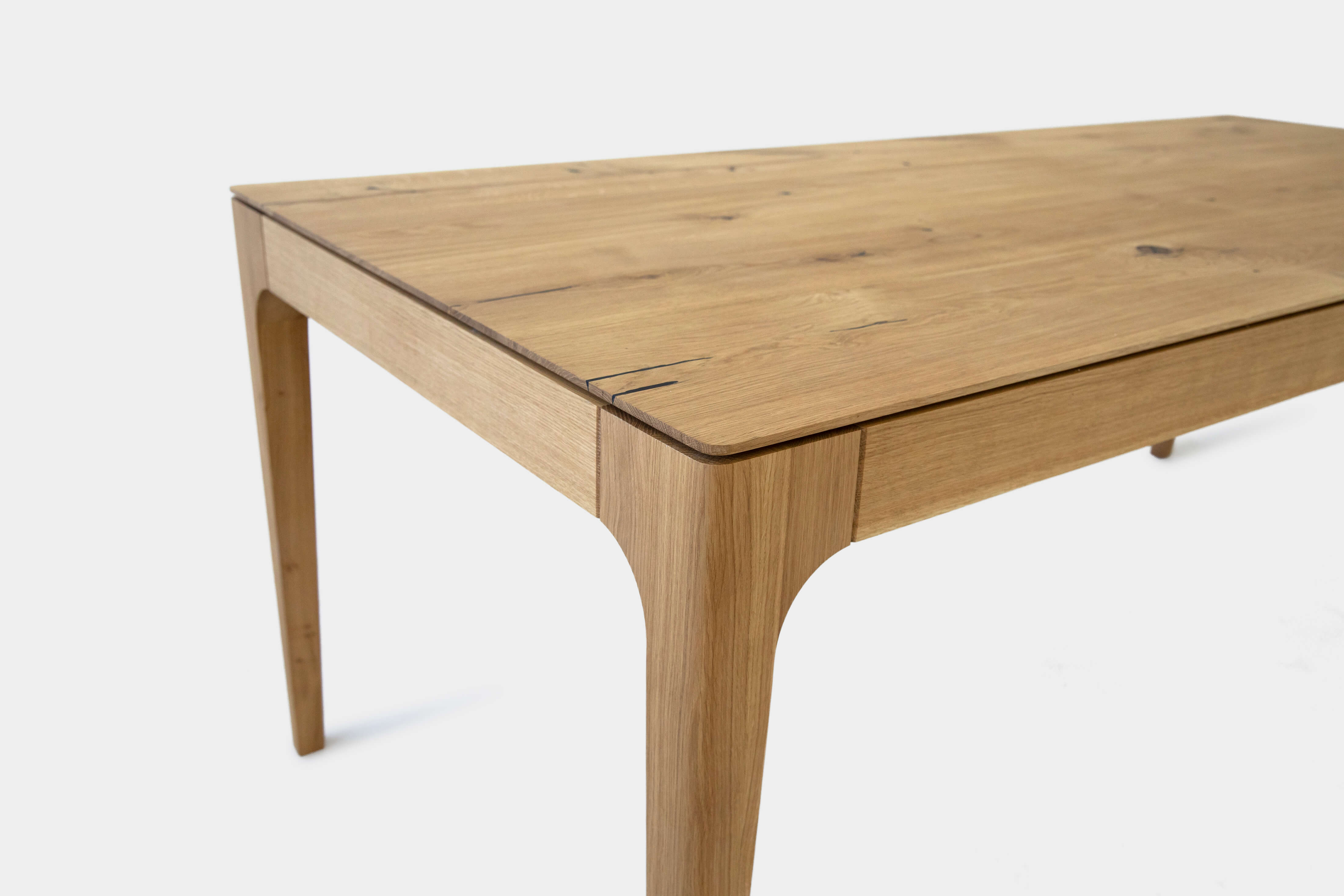 Bespoke Oak Dining Table | CAROLINA Dining Table-Hardman Design